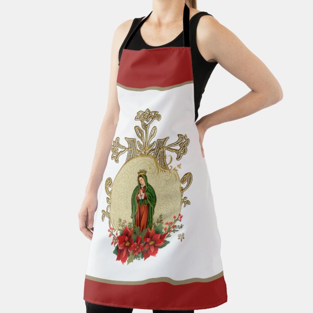 Unsere Dame Guadalupe Weihnachtsfest-Jungfrau Mary Schürze (InSitu)