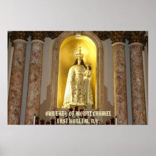 UNSERE DAME OF DAS KARMEL von OSTharlem,… Poster