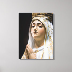 UNSERE DAME OF FATIMA LEINWANDDRUCK