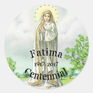 Unsere Dame Of Fatima Sticker