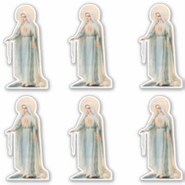 Unsere Dame Rosary-Set-Aufkleber Aufkleber