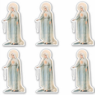 Unsere Dame Rosary-Set-Aufkleber Aufkleber