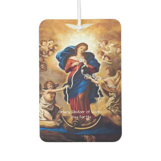 Unsere Dame Undoer des Gebets der Knochen Autolufterfrischer