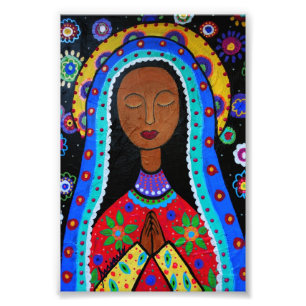 Unsere Dame Virgin Guadalupe Fotodruck