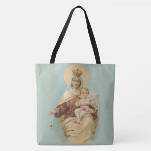 Unsere Dame vom Karmel mit dem Baby Jesus Tasche