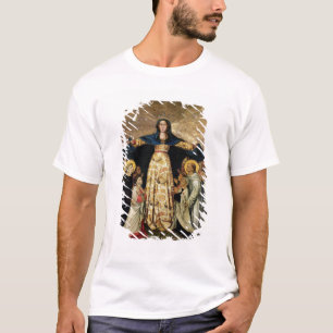 Unsere Dame von Anmut und die Meister des T-Shirt