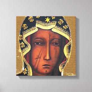 Unsere Dame von Czestochowa Leinwanddruck