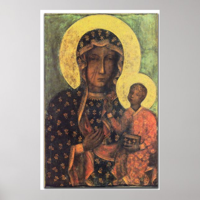 Unsere Dame von Czestochowa Prints Poster (Vorne)