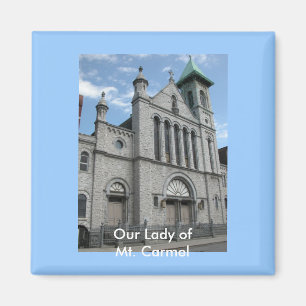 Unsere Dame von das Karmel-Kirche Magnet