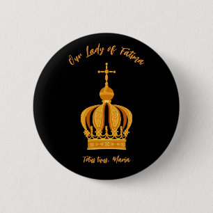 Unsere Dame von Fatima Button