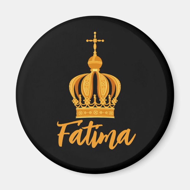 Unsere Dame von Fatima Magnet (Vorne)