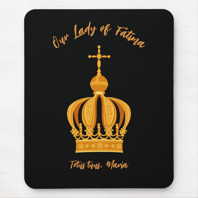 Unsere Dame von Fatima Mousepad (Vorne)