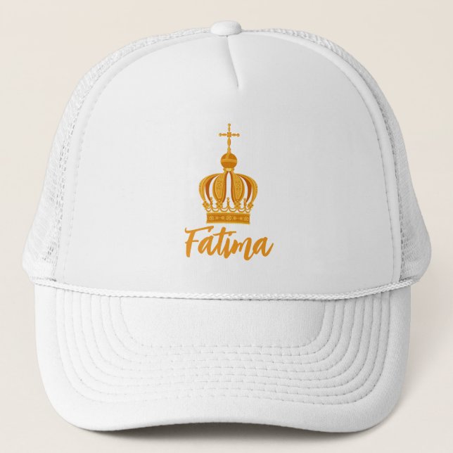 Unsere Dame von Fatima Truckerkappe (Vorderseite)