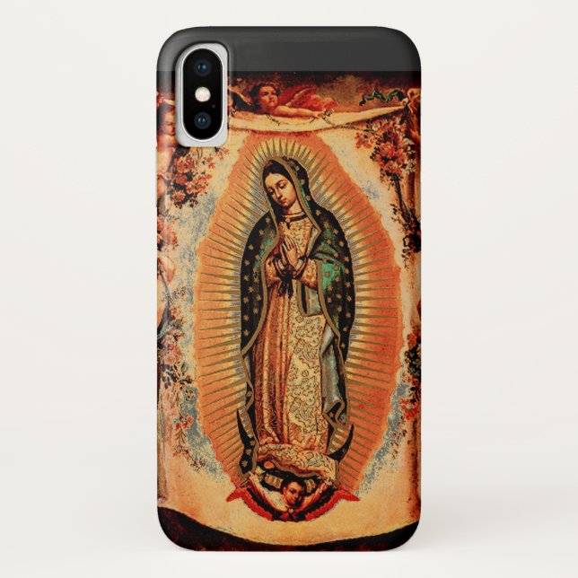Unsere Dame von Guadalupe Case-Mate iPhone Hülle (Rückseite)