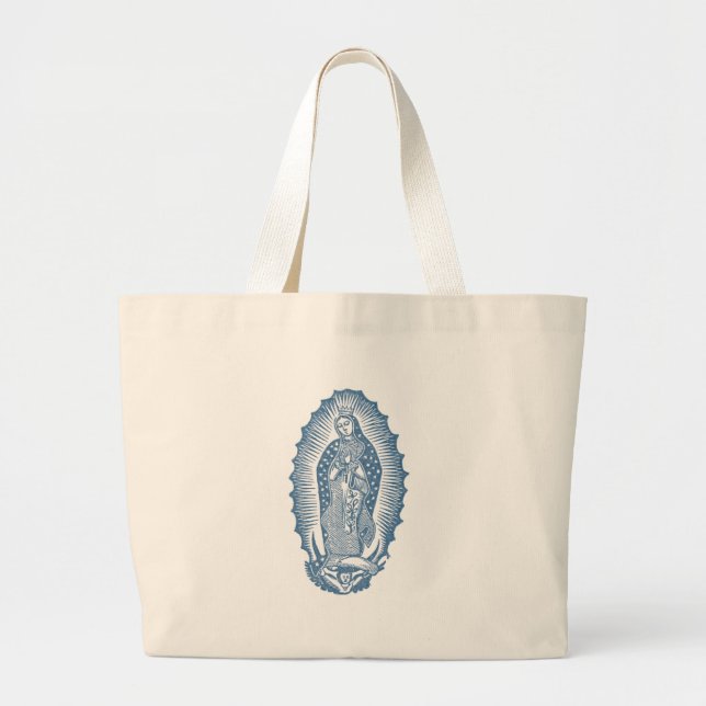 Unsere Dame von Guadalupe Jumbo Stoffbeutel (Vorne)