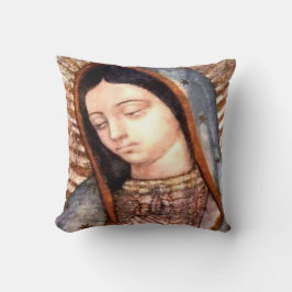 Unsere Dame von Guadalupe Kissen