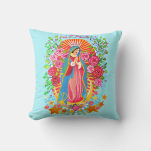 Unsere Dame von Guadalupe-Kissen Kissen