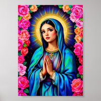 Unsere Dame von Guadalupe Praying Jungfrau Mary Vi