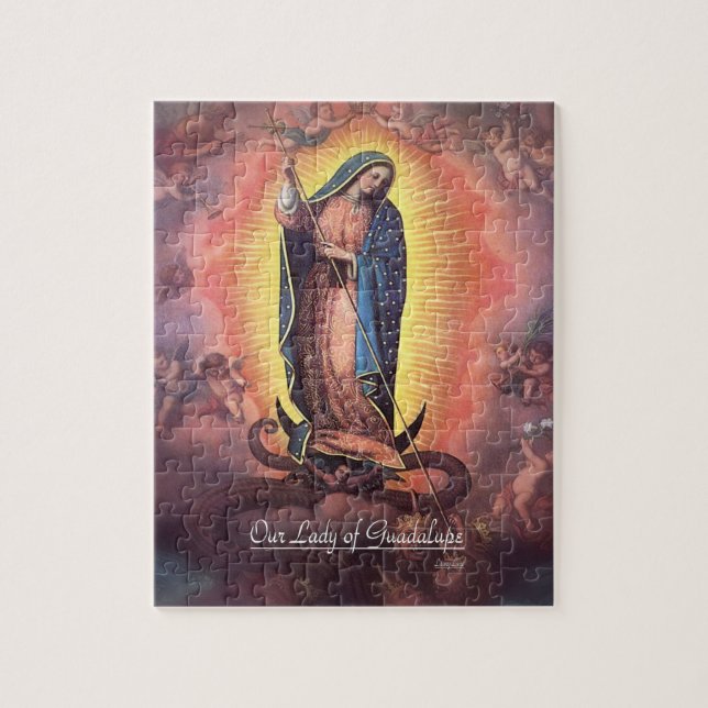 Unsere Dame von Guadalupe Rev. 12 (Vertikal)