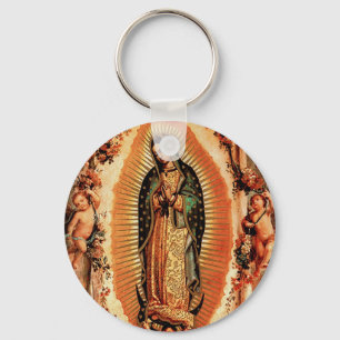 Unsere Dame von Guadalupe Schlüsselanhänger