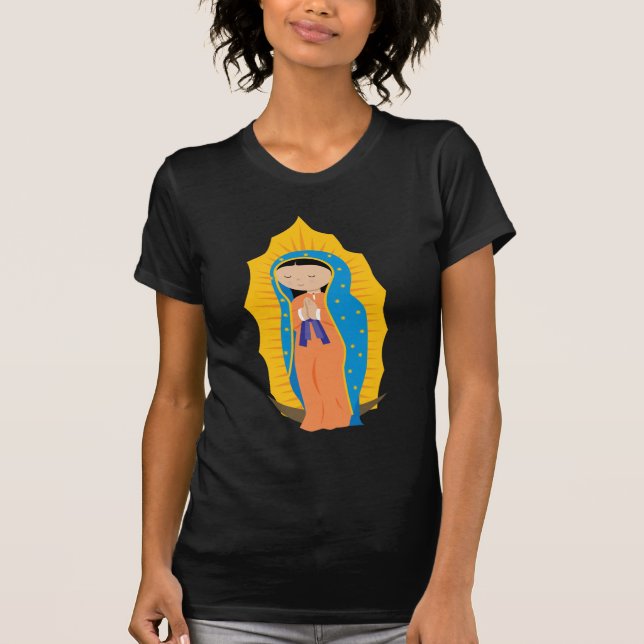 Unsere Dame von Guadalupe T-Shirt (Vorderseite)