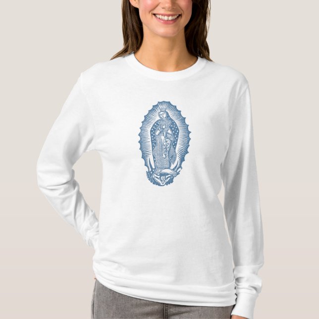 Unsere Dame von Guadalupe T-Shirt (Vorderseite)