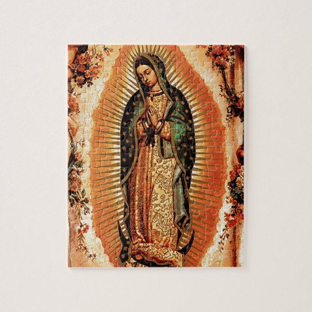 Unsere Dame von Guadalupe und von Engeln (Vertikal)