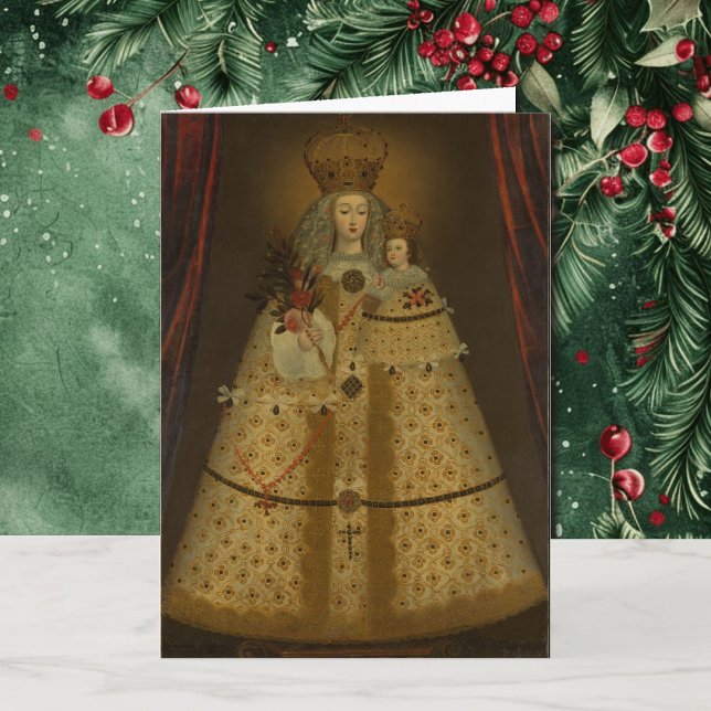 Unsere Dame von Guapulo Weihnachts-Briefmarke-Koor Karte (Von Creator hochgeladen)