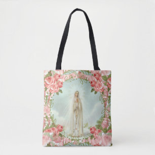 Unsere Dame von Rosen Fatima w/Pink Tasche