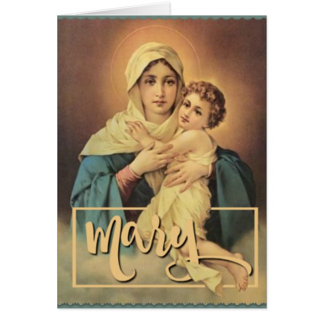 Unsere Dame von Schoenstatt mit Baby Jesus (Vorne)
