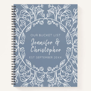 Unsere Eimerliste Paare Keepake Journal Notizbuch