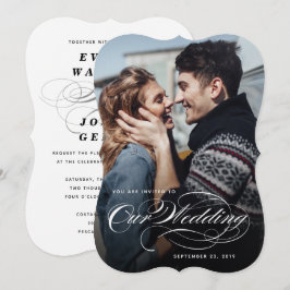 Unsere Einladung zu Hochzeiten im großen Foto