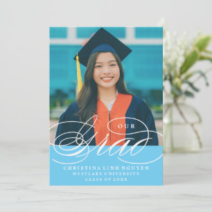 UNSERE ELEGANTE SCRIPT GRAD ABITUR/EINLADUNG ZUM EINLADUNG