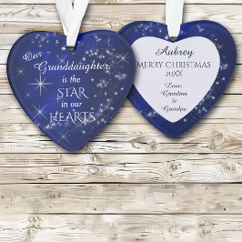 Unsere Enkelin Star Ornament