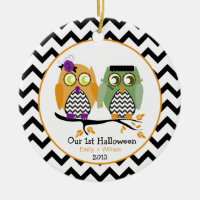 Unsere erste Halloween-Eulen-personalisierte