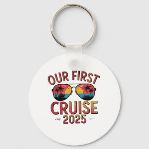 Unsere erste Kreuzfahrt 2025 Sommerreise Matching Schlüsselanhänger