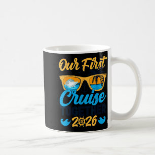 Unsere erste Kreuzfahrt 2026 zusammen süße passend Kaffeetasse