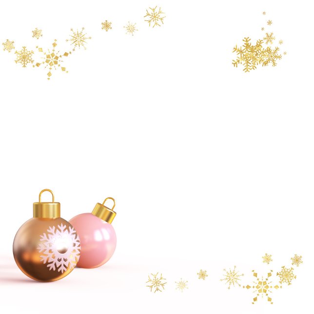 Unsere erste Weihnachtsfeier mit floraler Snowflak Geschenkanhänger (Von Creator hochgeladen)