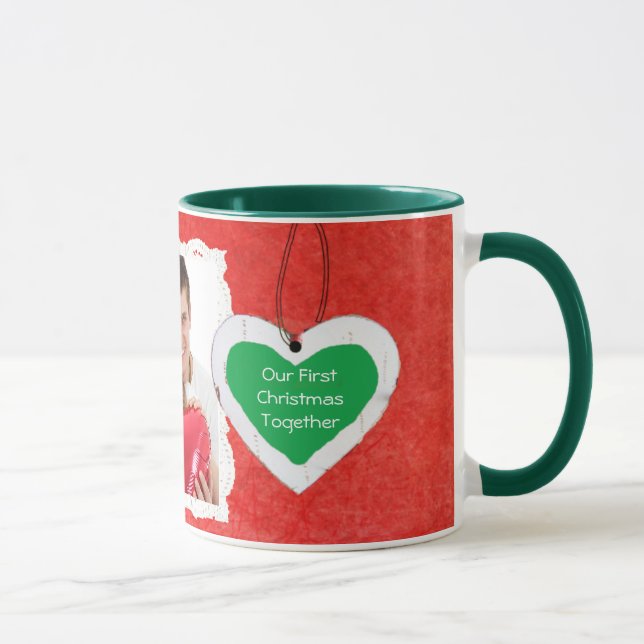 Unsere erste Weihnachtsfeier zusammen Kaffeepause  Tasse (Rechts)