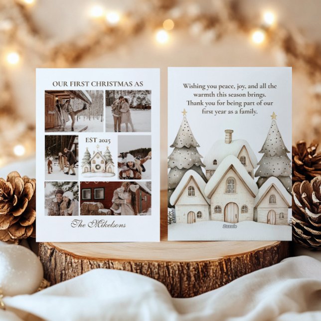 Unsere erste Weihnachtskollektion Feiertagskarte (Von Creator hochgeladen)