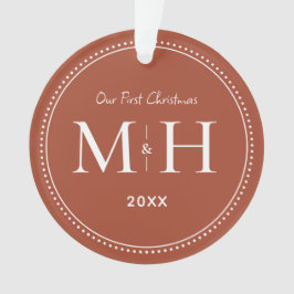 Unsere erste Weihnachtsneuauflage Monogram Terraco Ornament