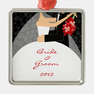 Unsere erste Weihnachtsverzierung Silbernes Ornament