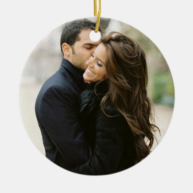 Unsere ersten Feiertage der Keramik Ornament (Vorne)