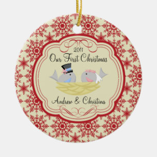 Unsere ersten keramik ornament