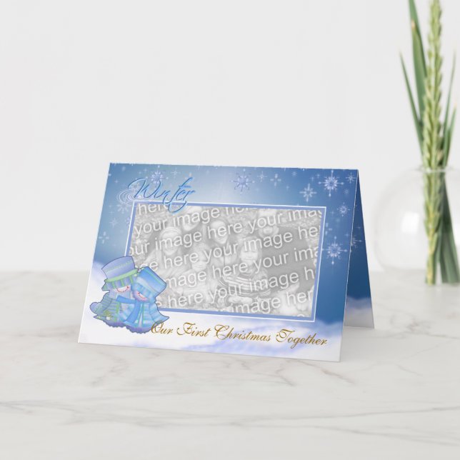 Unsere ersten Weihnachten (Vorderseite)