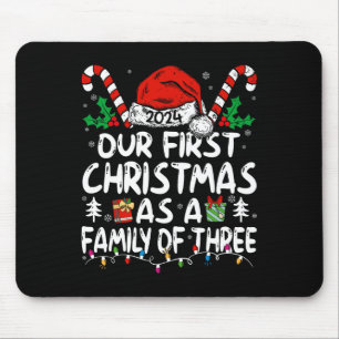 Unsere ersten Weihnachten als Familie von drei 202 Mousepad