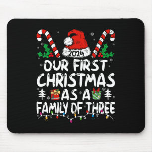 Unsere ersten Weihnachten als Familie von drei 202 Mousepad