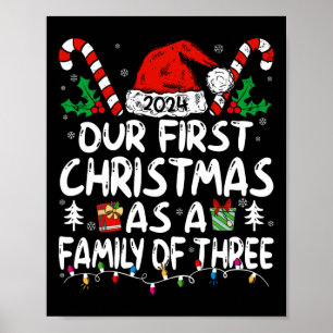 Unsere ersten Weihnachten als Familie von drei 202 Poster