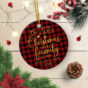 Unsere ersten Weihnachten als familiengeführtes ru Keramik Ornament