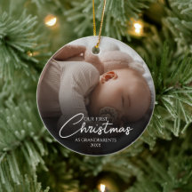 Unsere ersten Weihnachten als Großeltern Elegantes